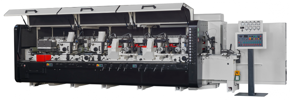 Четырехсторонний станок POWERMAC ES-723AH-S SAW High Speed, ES-723АH-SAW