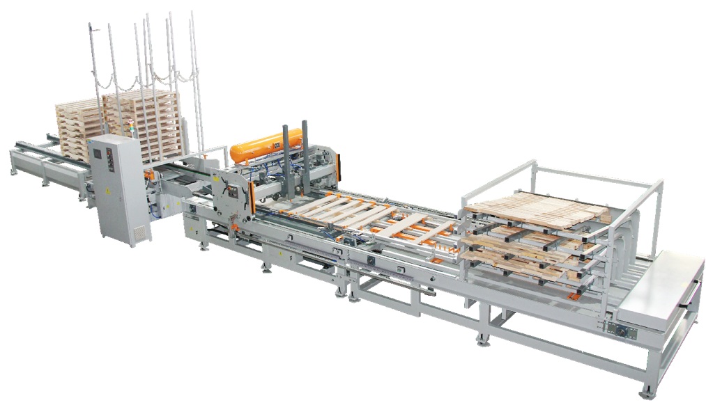 Полуавтоматическая линия сборки поддонов ITALL PALL PALLET MASTER 1000