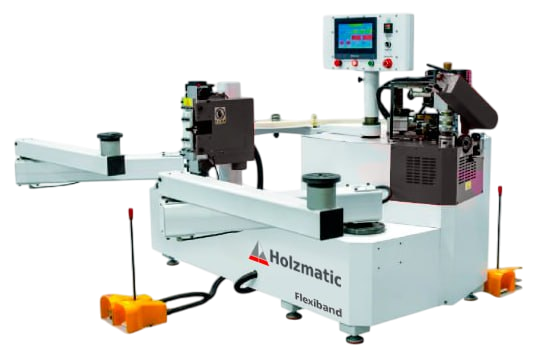 Кромкооблицовочный станок для криволинейных деталей HOLZMATIC Flexiband