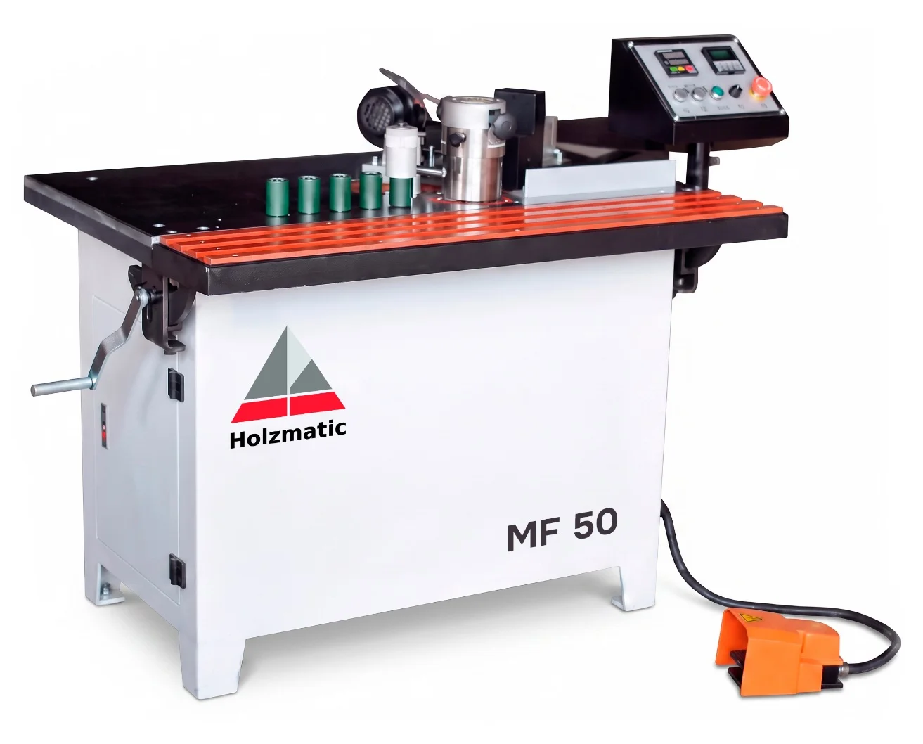 Кромкооблицовочный станок для криволинейных деталей HOZMATIC MF 50