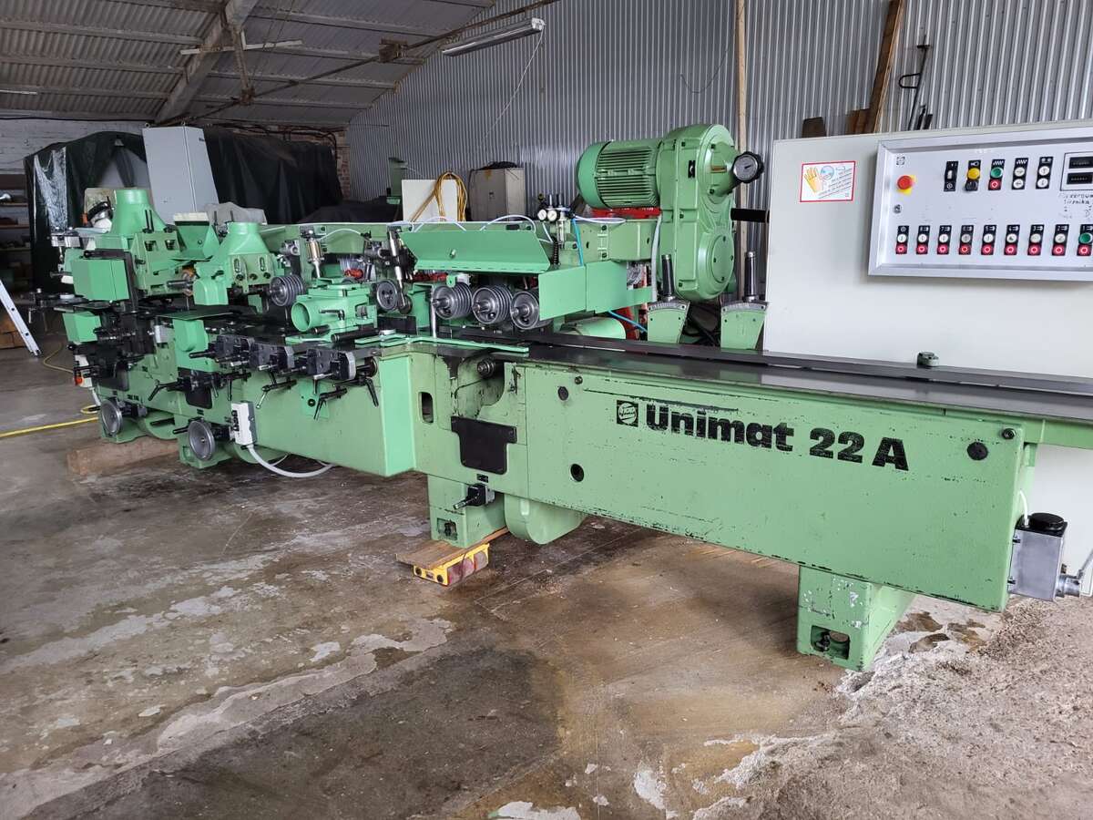 Четырехсторонний станок Weinig Unimat 22 A 1989г.в