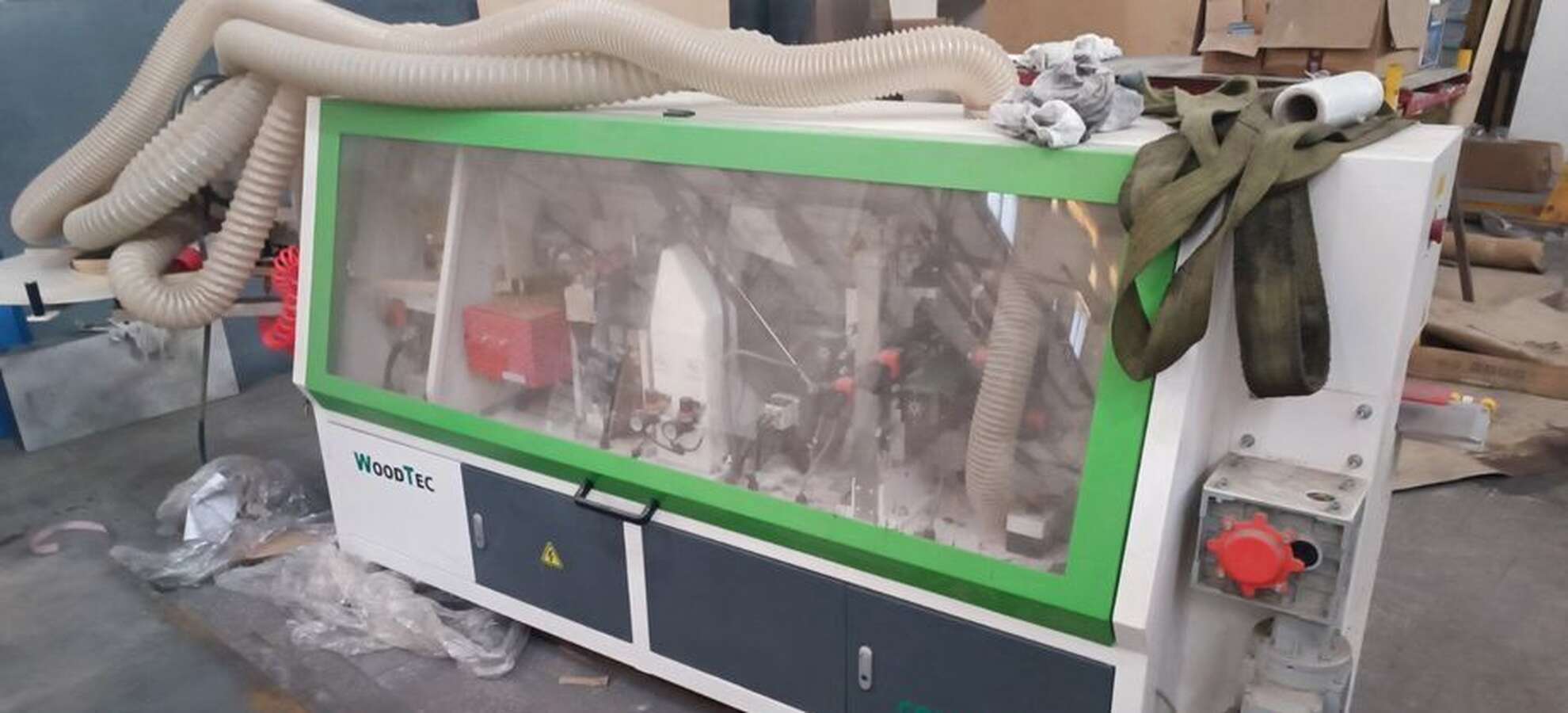 Кромкооблицовочный станок WoodTec Compact F