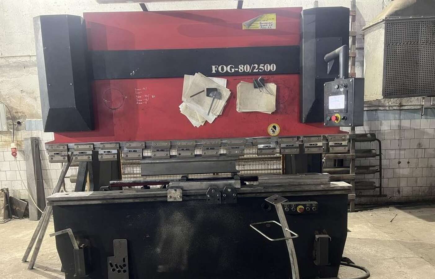 Листогиб гидравлический FOG 80/2500