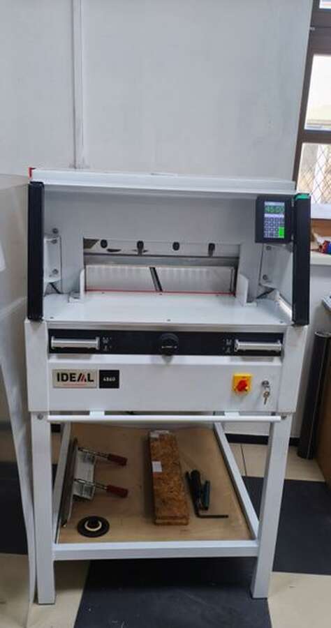 Резак для бумаги гильотинный IDEAL 4860