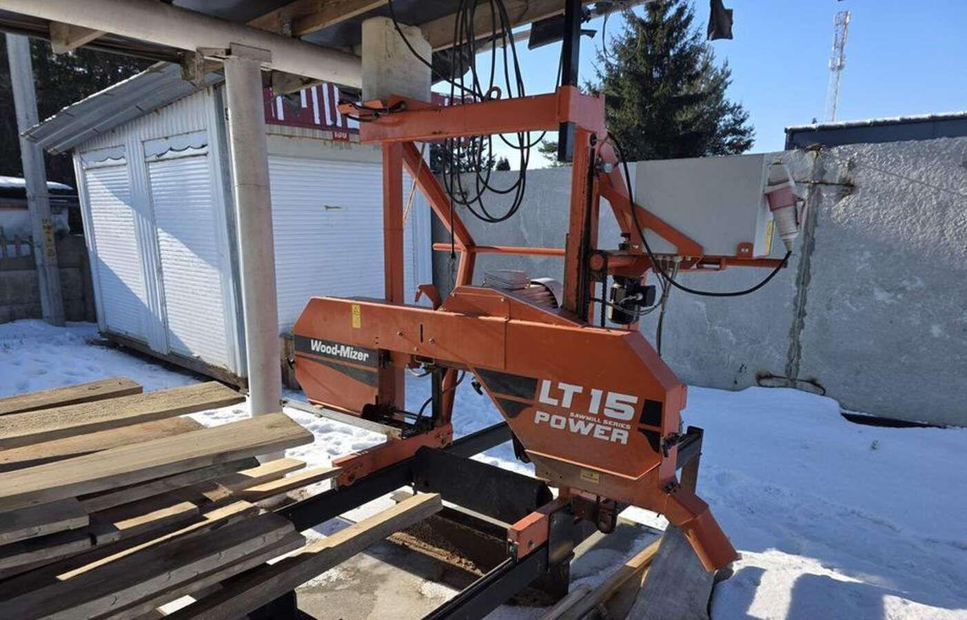 Ленточная пилорама Wood-Mizer LT15