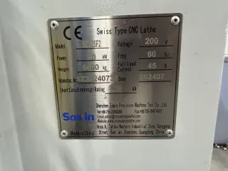 Токарный станок продольного точения SOWIN SZ-325F2