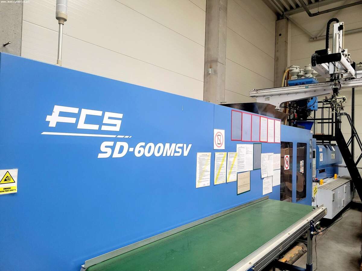 Термопластавтомат FCS SD-600MSV Тайвань 2016г.в.