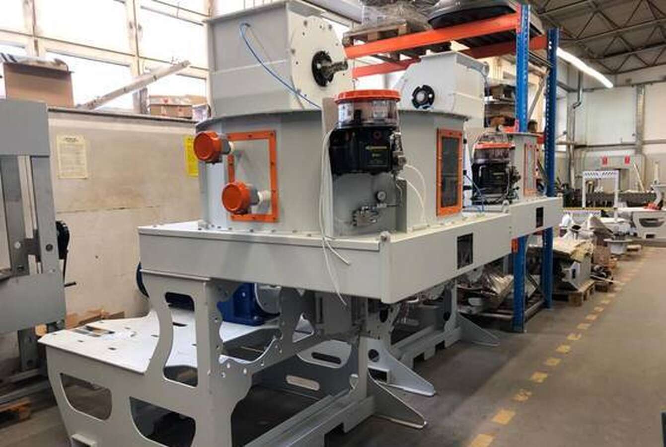 Мобильная линия гранулирования DIN 450