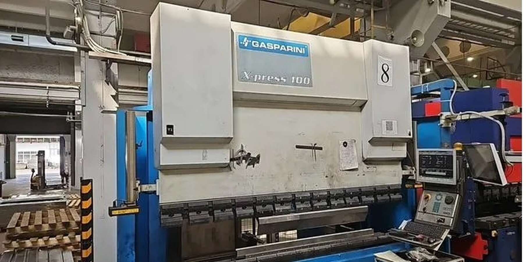 Листогиб гидравлический Gasparini X-press 100/2500