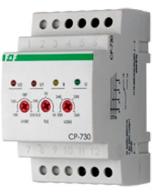 Трехфазное реле напряжения CP-730 (ДПФ-4)