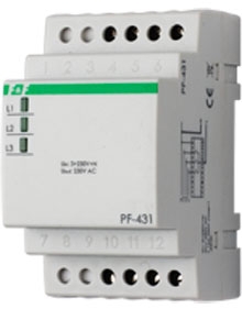 Реле переключения фаз PF-431 (АПФ-431)