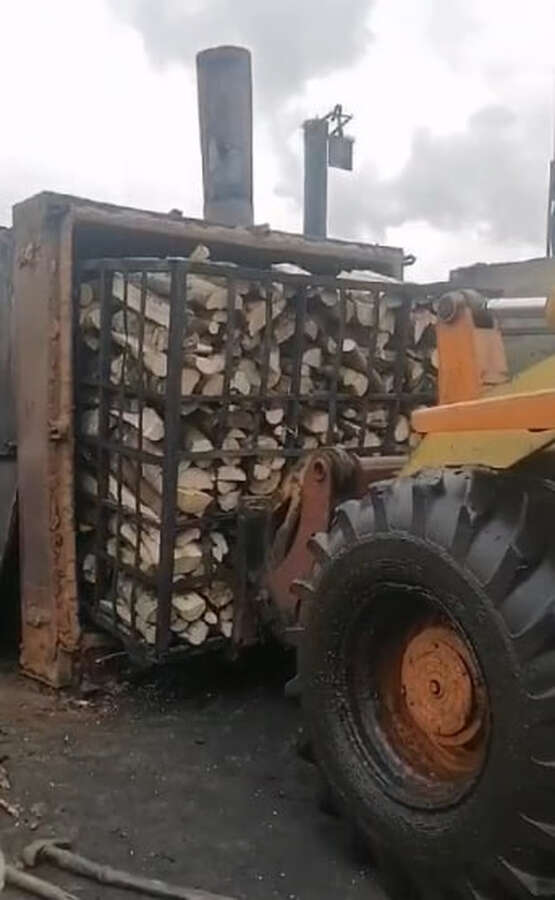 Печь углевыжигательная