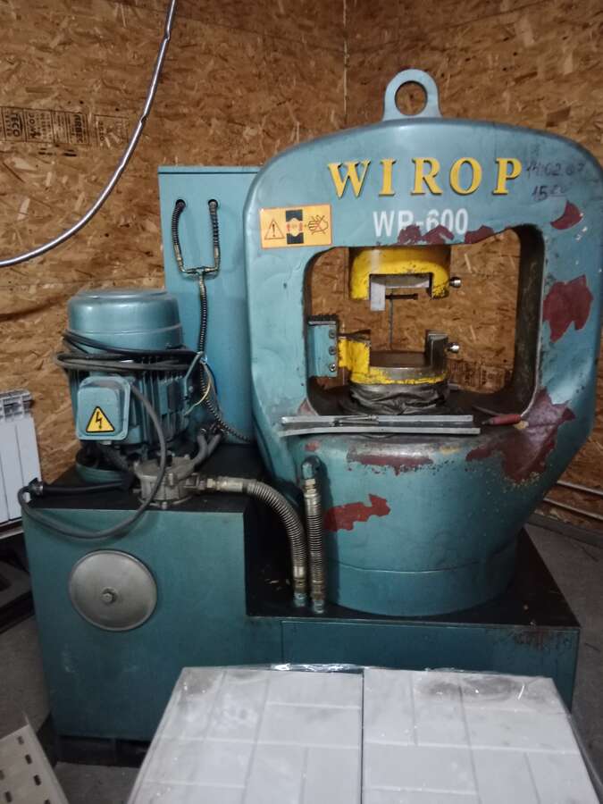 Пресс гидравлический WIROP усилие 600 тонн 2006г.