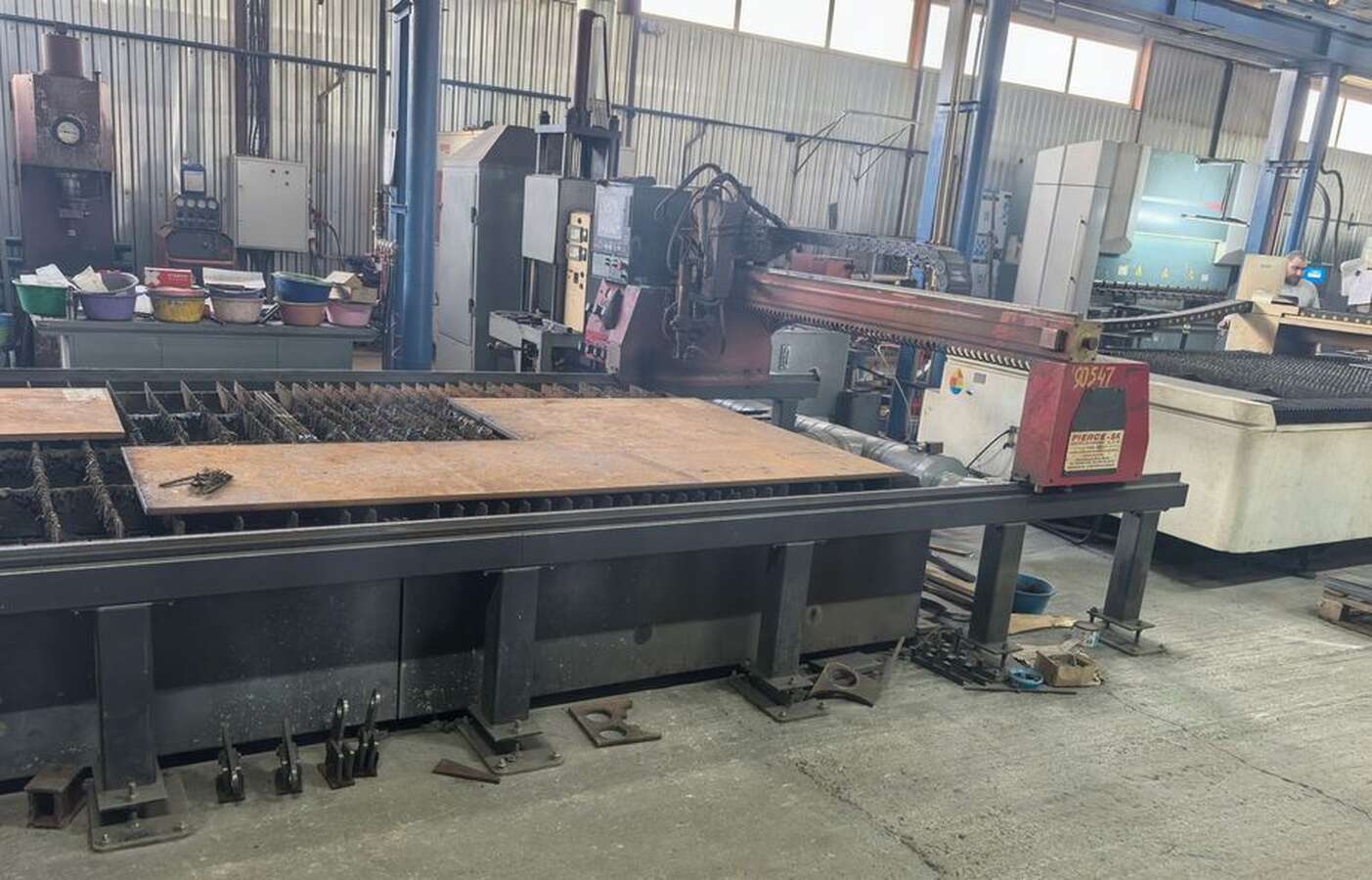 Установка плазменной резки Pierce Rur 2500gp