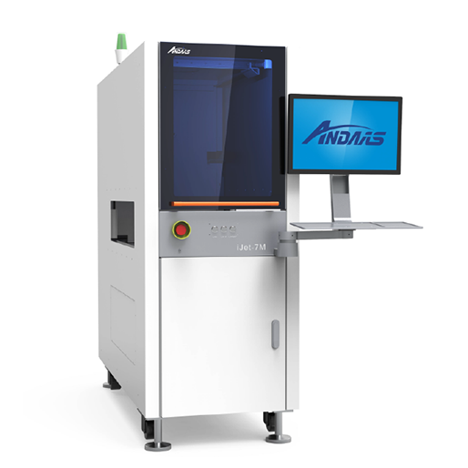 ANDA iJet-7M — компактный inline дозатор паяльной пасты и клея для SMT