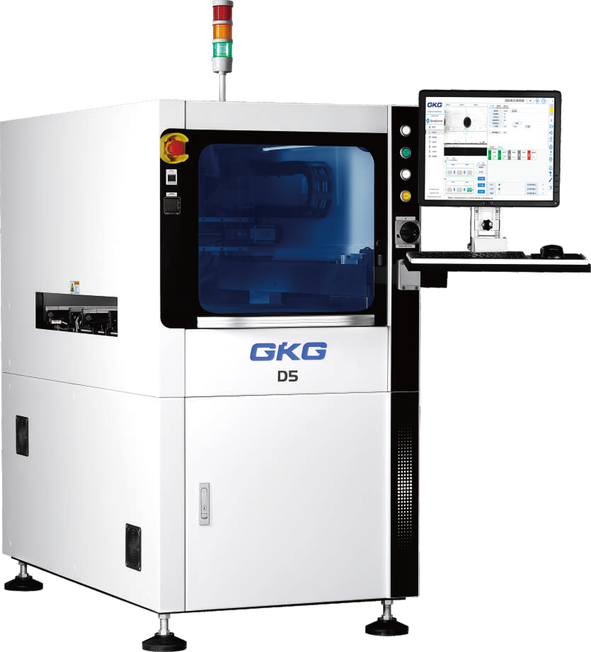 GKG D5 — автоматический высокоскоростной дозатор паяльной пасты и клея для SMT