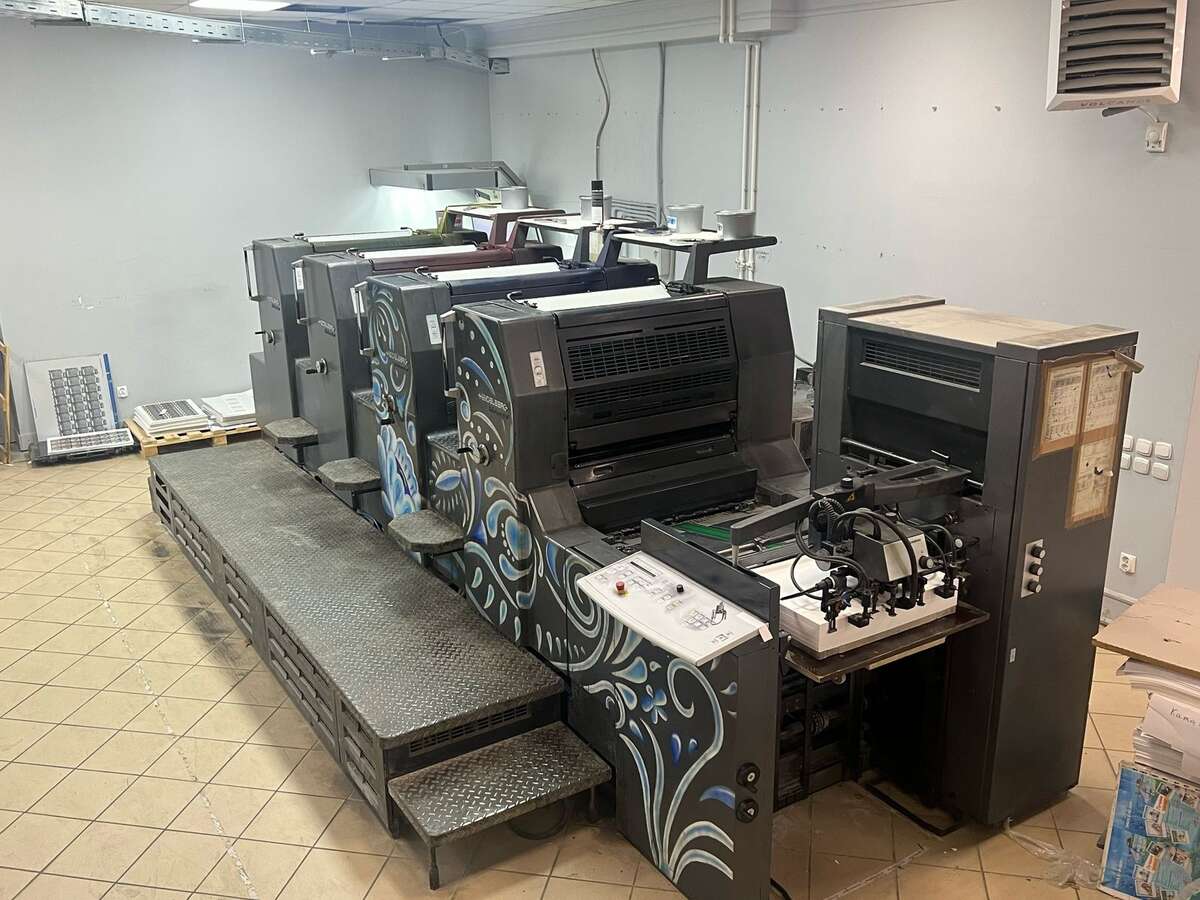 Офсетная печатная машина Heidelberg PM 74-4