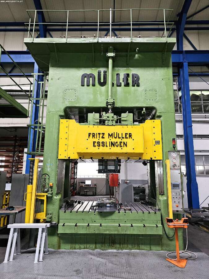 Пресс гидравлический Fritz Mueller ZE 625-4