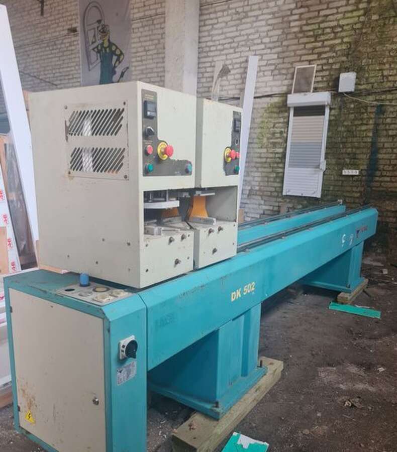 Двухголовый сварочный станок YILMAZ DK 502