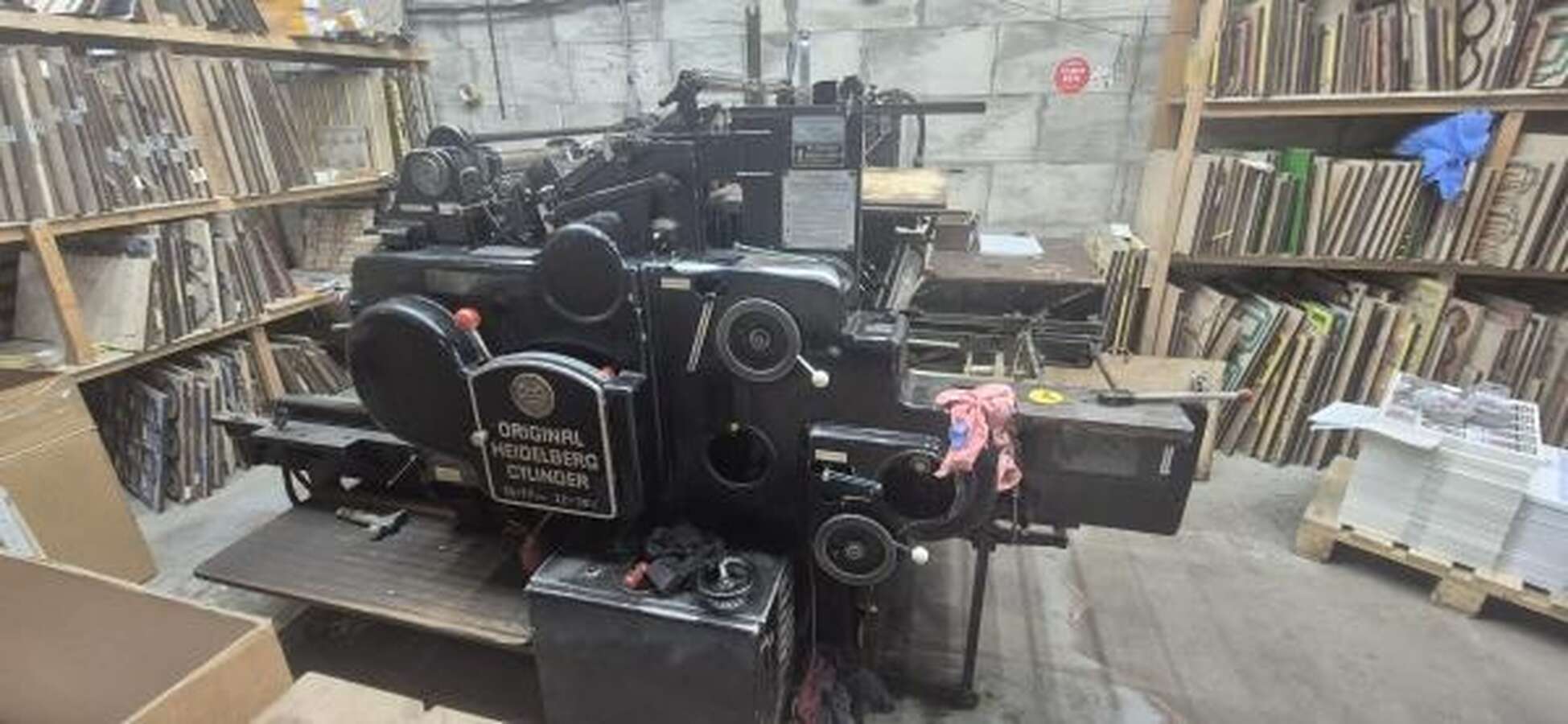 Стопцилиндр Original Heidelberg Cylinder