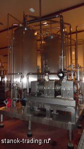 Продается Линия по розливу газированных напитков в ПЭТ бутылку