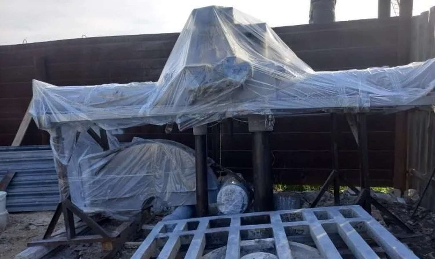 Станок распиловки каменных блоков