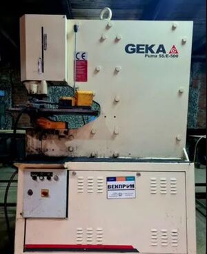 Пресс дыропробивной гидравлический Geka Puma 55