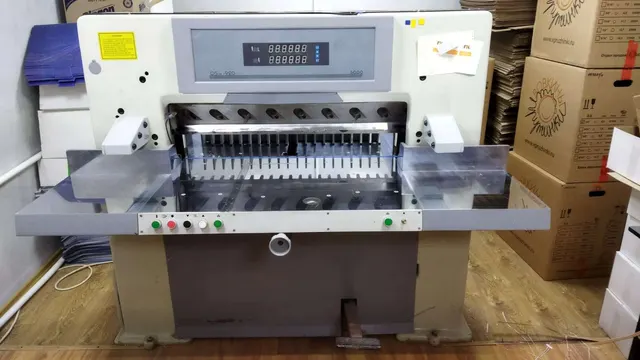 Бумагорезательная машина QScut 920 2008г.в.