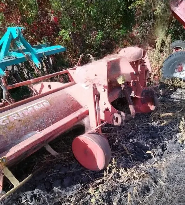 Картофельная гребнеобразующая фреза GRIMME RF-4