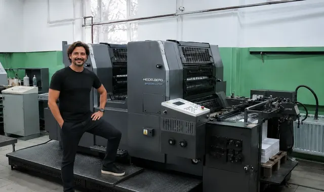 Офсетная печатная машина Heidelberg sm 52-2