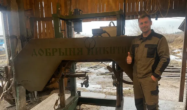 Ленточная пилорама ДОБРЫНЯ НИКИТИЧ