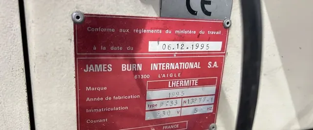 Автоматический перфоратор JBI LHERMITE P33