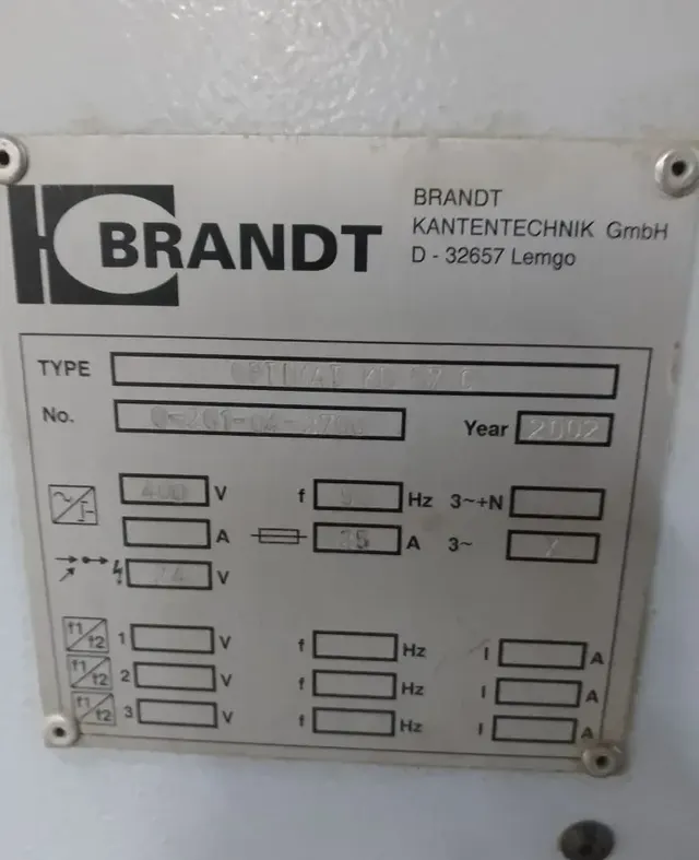 Кромкооблицовочный станок BRANDT Optimat KD 67C
