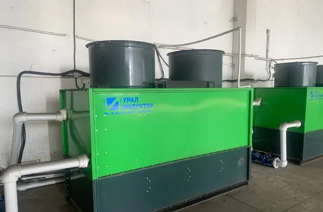 Индукционная плавильная печь UI-0,35Т- 300KW/1S