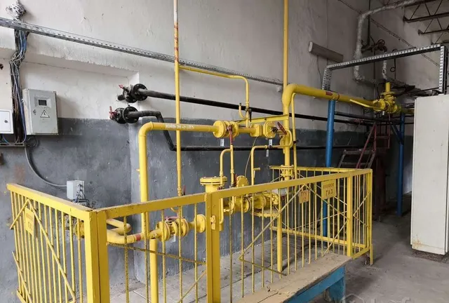Труба взрыворазрядная и газооборудование
