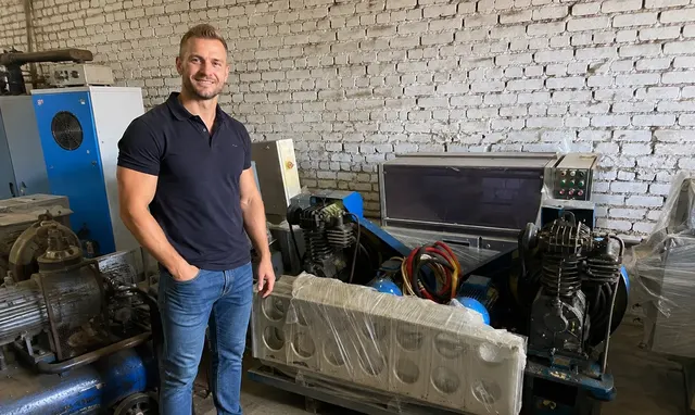 Комплект оборудования для выдува пэт бутылки МВ-ПЭТ