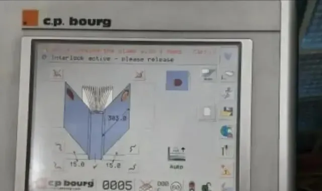 Полуавтоматическая термоклеевая переплетная машина Bourg Binder BB3002