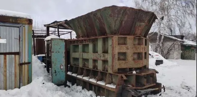 Пресс гидравлический для лома металлов QW-400
