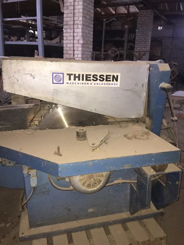 Thiessen KDK-02 станок брусующий