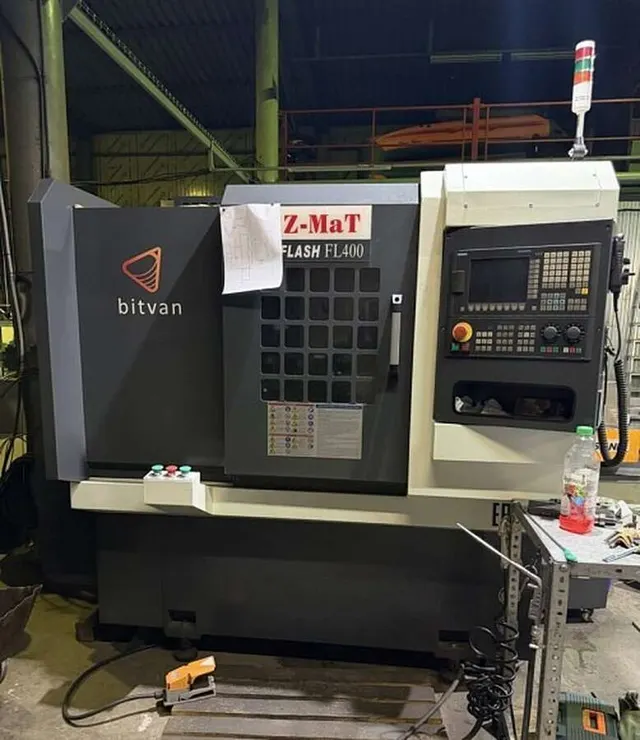 Обрабатывающий центр токарный Z-Mat FL400 2+2