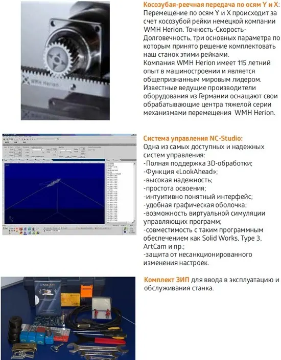 Фрезерный станок с LIGA NT-1325