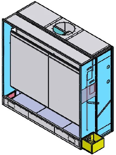 Окрасочная камера WoodTec WTP 3000 NEW с активным водяным полом