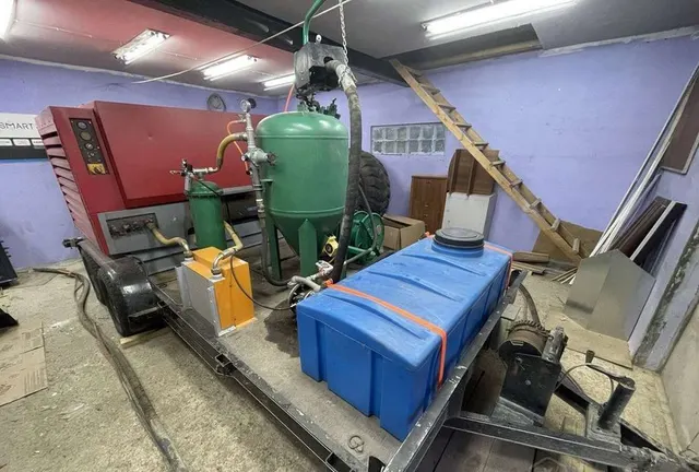 Пескоструйная установка Dustless Blasting DB800