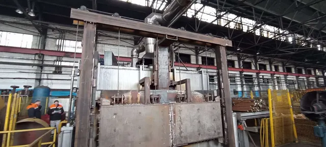 Печь газовая с шагающим подом 15800/1А