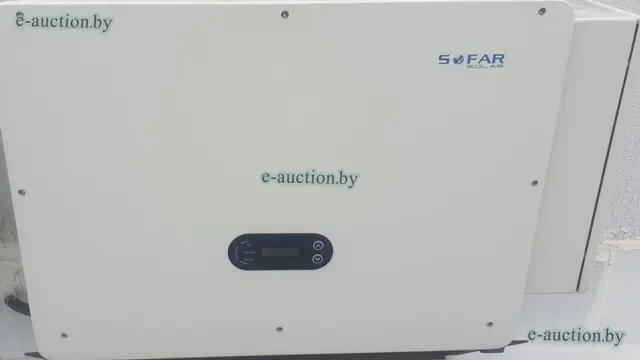 Бестрансформаторный фотоэлектрический инвертор Sofar100KTL-LV