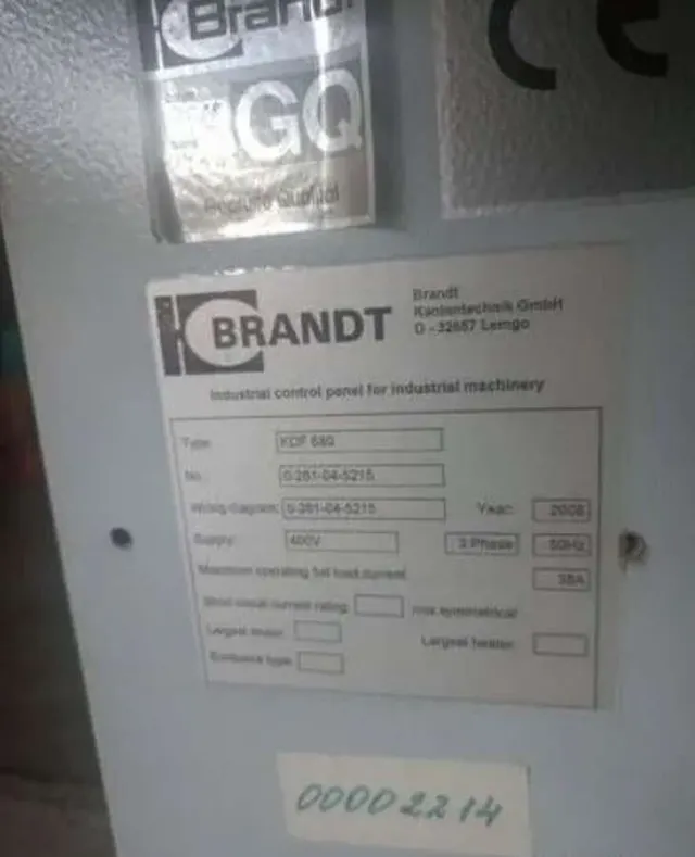 Станок кромкооблицовочный Brandt KDF 680