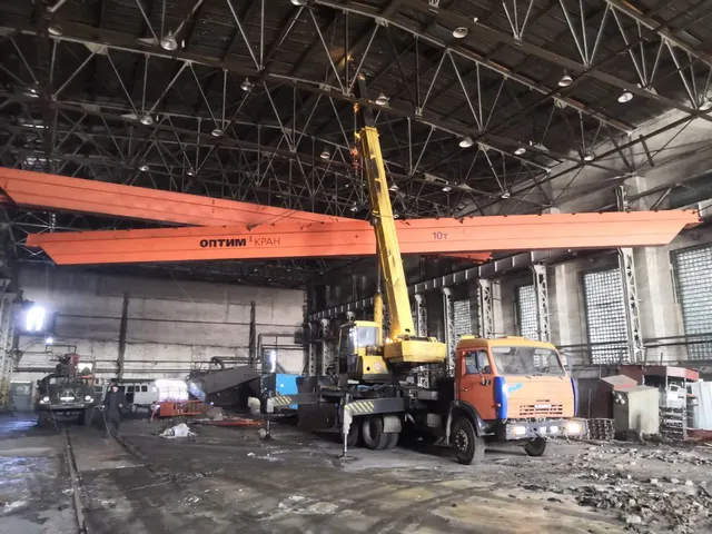 12,5 тонн 22,5 м пролет, мостовой кран