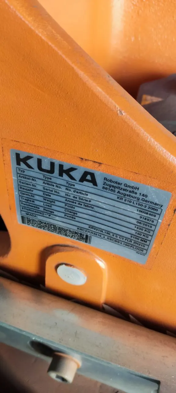 KR 210 L150-2 2000 (R26) робот манипулятор