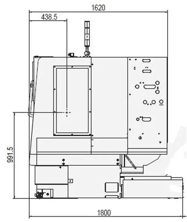Станок токарный Sokova SKVT 390V с ЧПУ