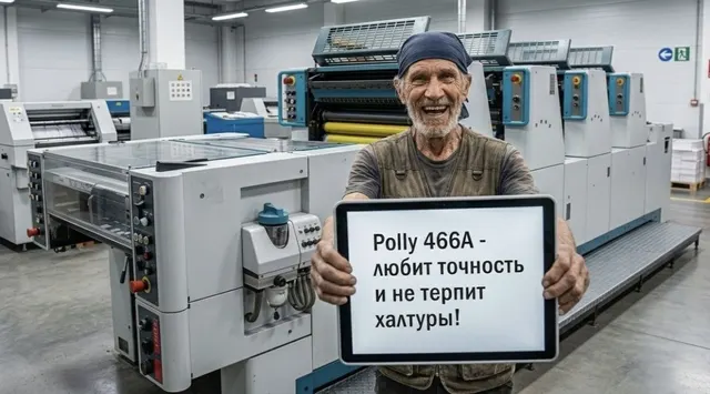 Печатная машина Polly 466А